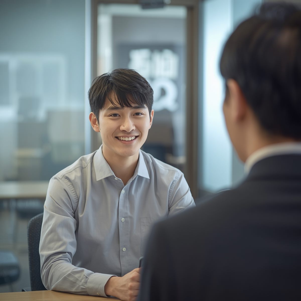취업 면접 현장