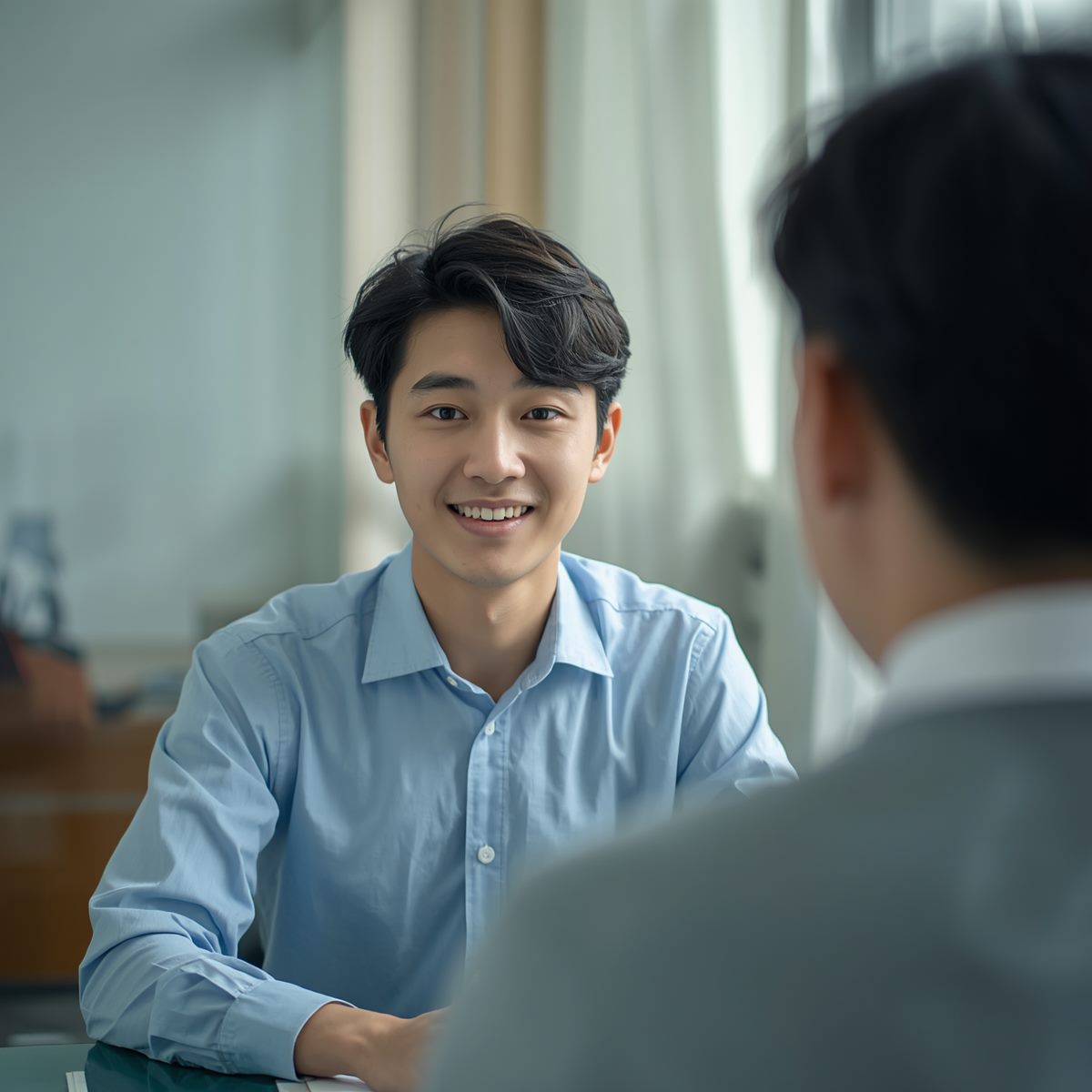 취업 면접 현장