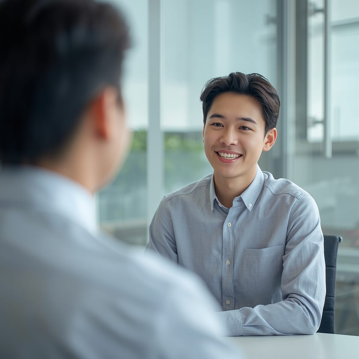 취업 면접 현장