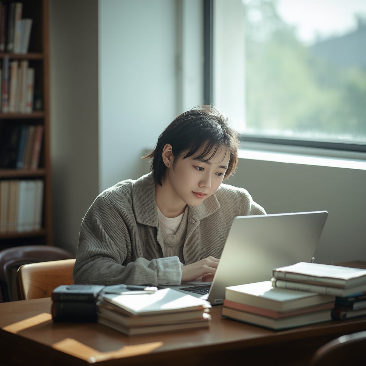 취업 준비 대학생 학습