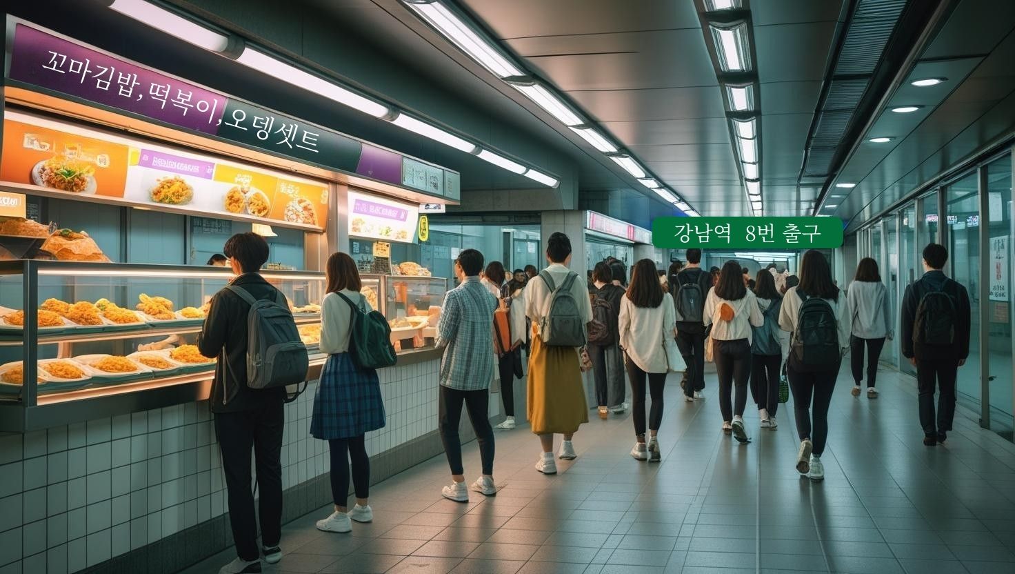 후다닥분식 강남역점
