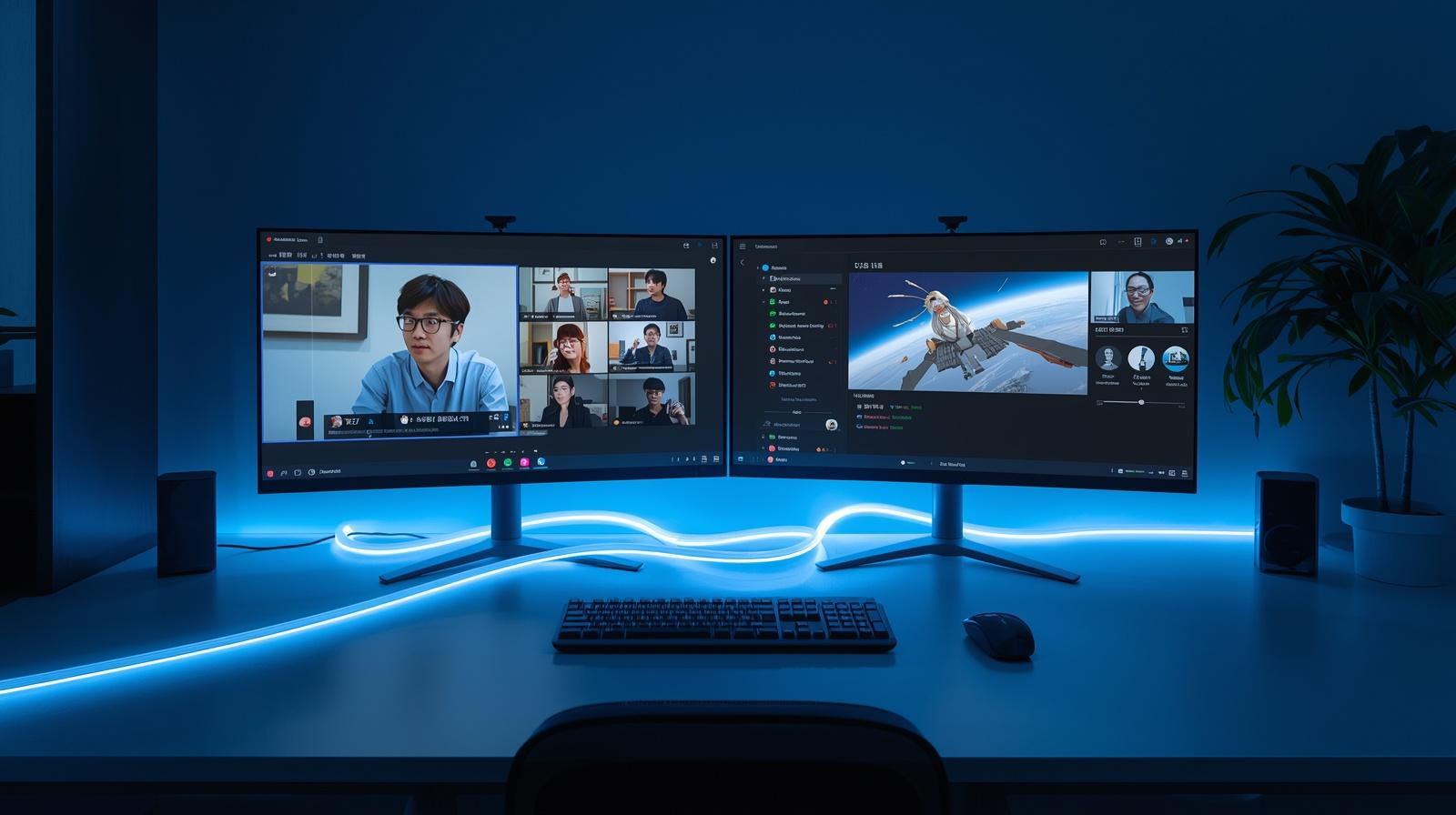 인터넷 속도별 활용 - 재택근무와 스트리밍을 동시에