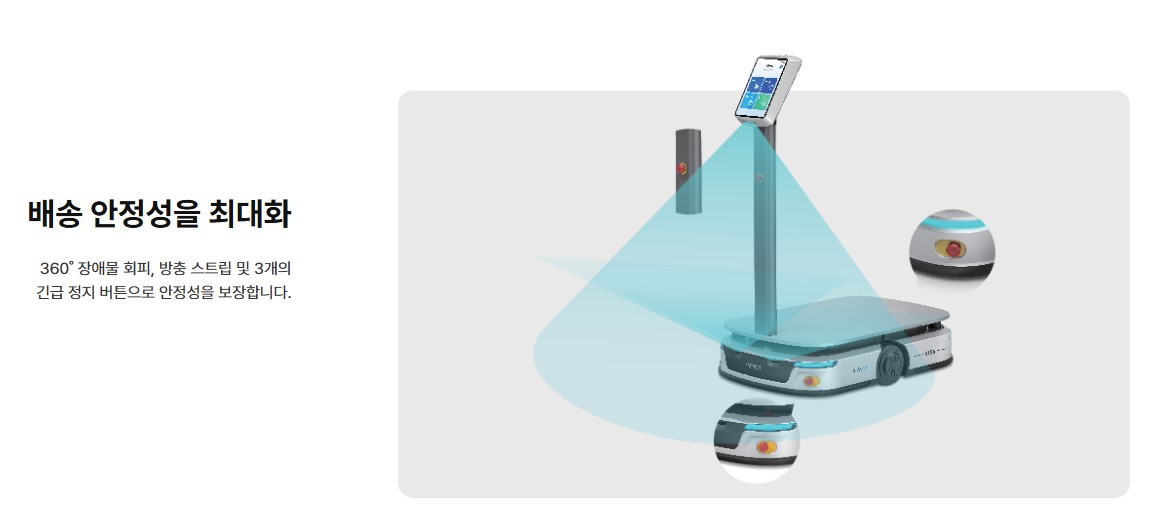 자동차부품 물류 자율주행 로봇 운영 현장