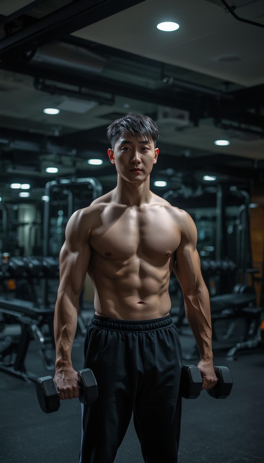 헬스장 PT스튜디오 공간