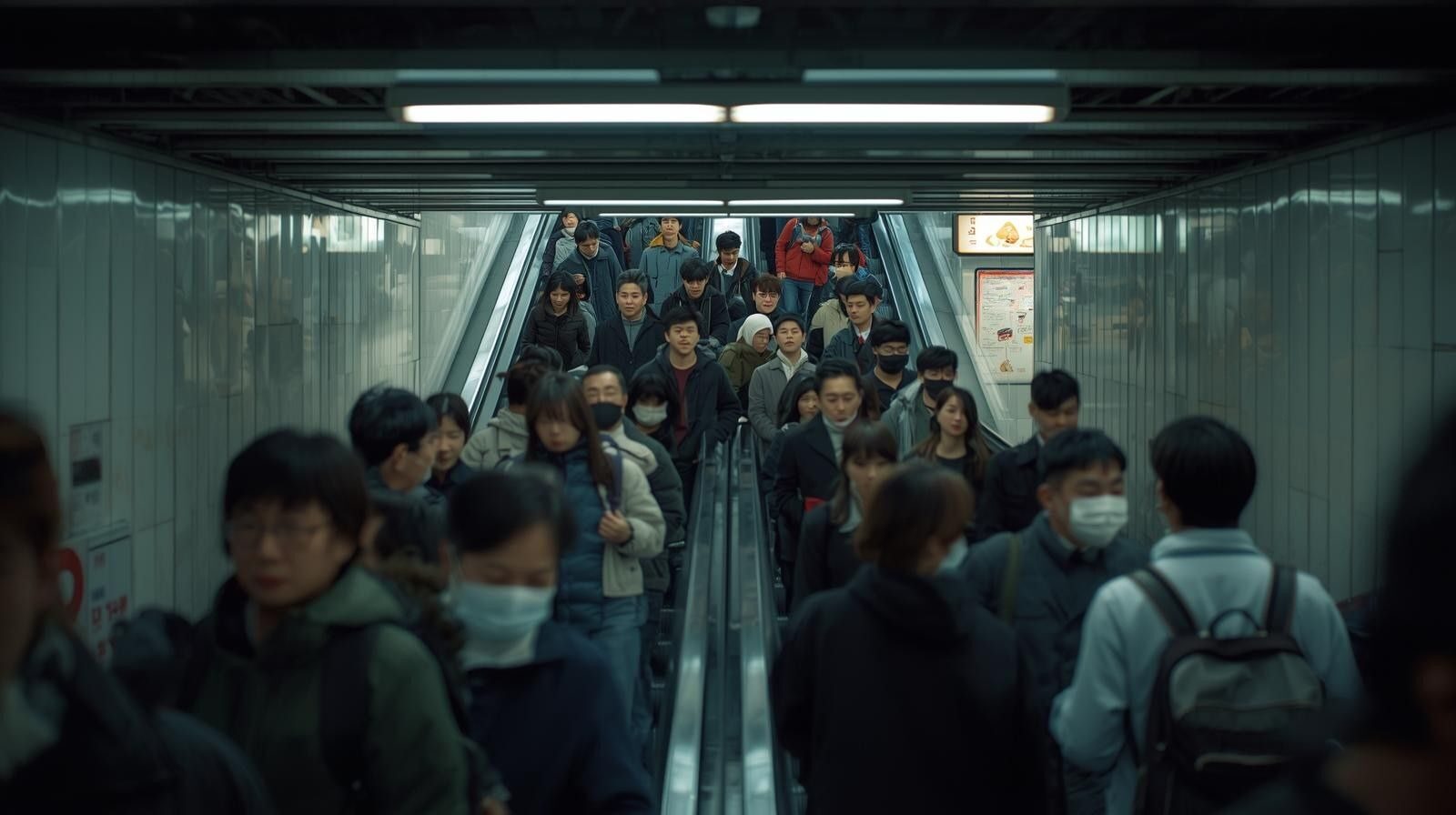 기차역 유동인구
